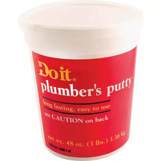 Do it 3 Lb. Plumber's Putty 043057 SIM Supply, Inc. 043057 3 Lb. 009326400228