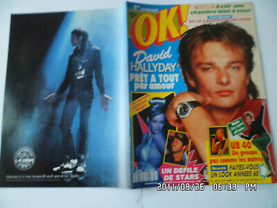 OK magazine N° 773 david hallyday UB 40 james dean patrick bruel 