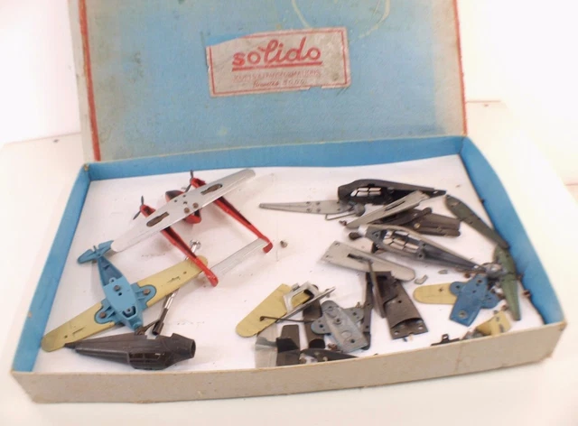 Coffret Solido Démontable Artillerie - Année 1966 - Occasion - Zamak - Rare