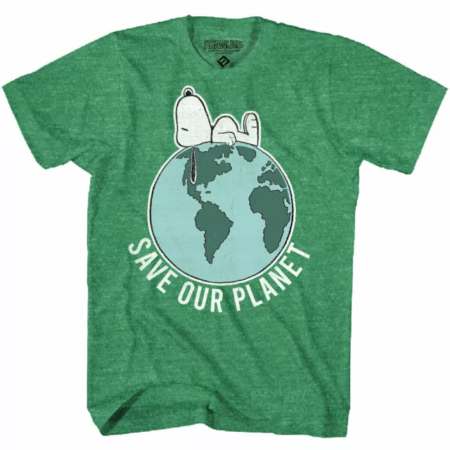 Peanuts Snoopy Save Our Planet Vintage T-Shirt