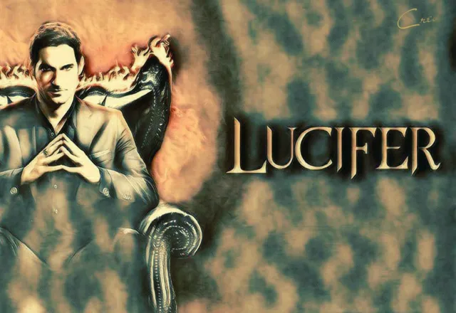 Lucifer series tv ACEO print 2.5x3.5 inch limit edition