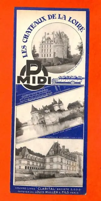 Marque-Page Bookmark " Paris Orléans Midi " Trains Pomidi