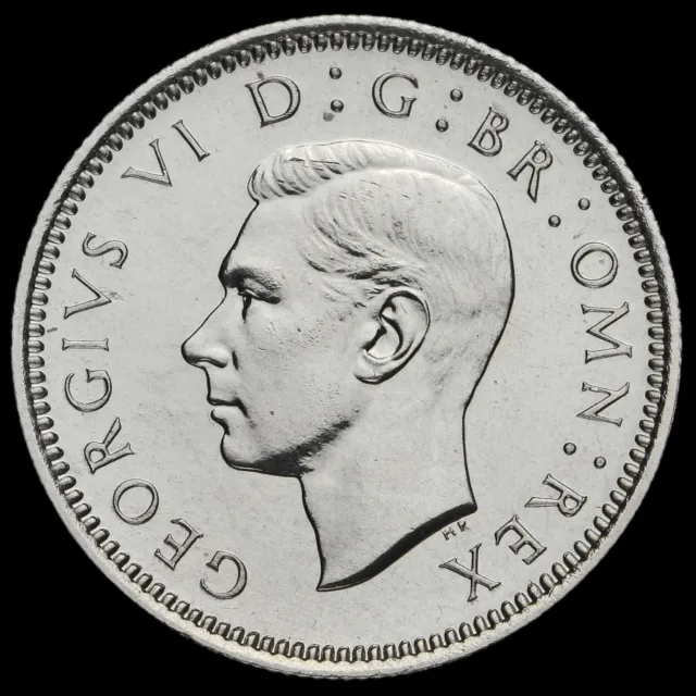 1937 George VI Silver Proof Sixpence, Scarce