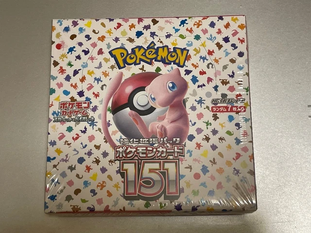 [Opened Box Without Shrink] Pokemon Card Game Scarlet and Violet Pokemon Card 151 Sv2a Box