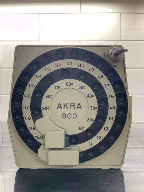 Akra Vintage Top Value Stamp Machine