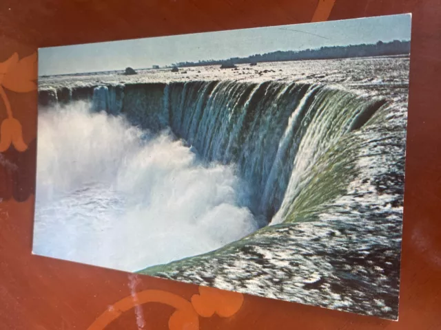 Horseshoe Falls. Niagara Falls. Seen From Canada Side  Colour Postcard. 900