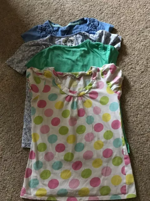 Next - Bundle of Girls - 4 x  Tops Summer T-Shirts - Tinkerbell Size 10-11 years