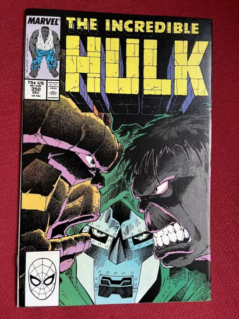 The Incredible Hulk #350 VFN 1988 *HULK vs THE THING!*