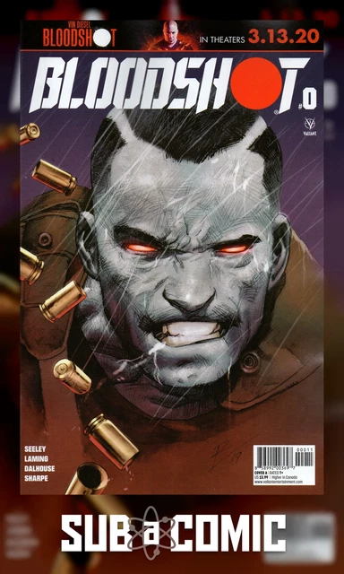 BLOODSHOT #0 COVER A (VALIANT 2020 1st Print) COMIC