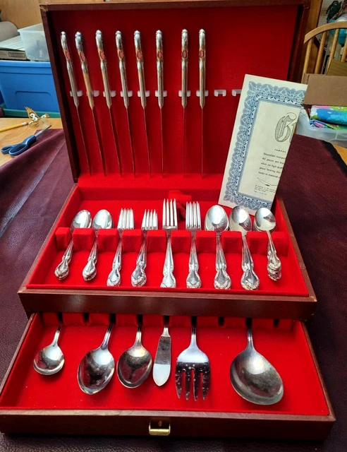 【WM. ROGERS】 ディナーセット 31本 Lady Densmore WM. ROGERS】 ディナーセット 31本 Lady Densmore WM. ROGERS