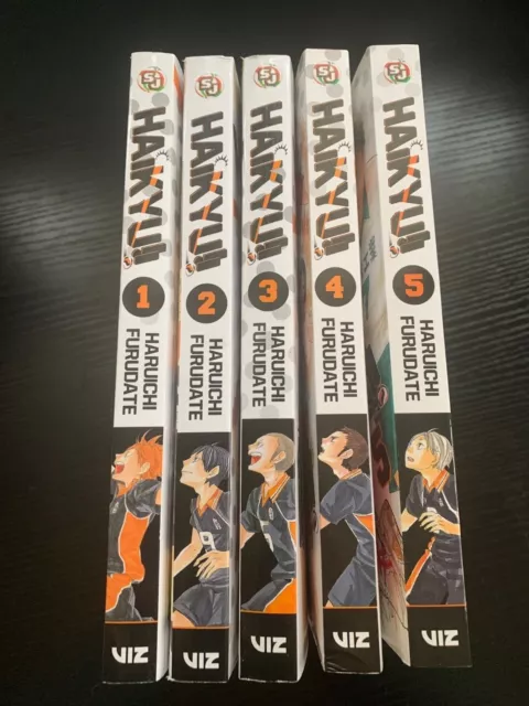 Haikyuu Volumes 1-5