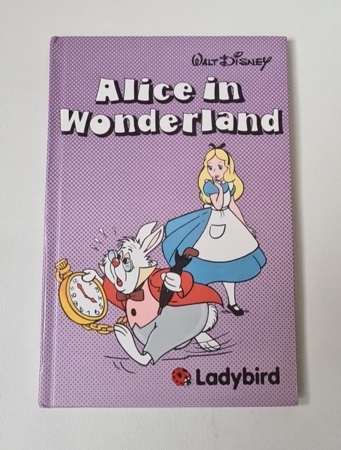 WALT DISNEY ALICE IN WONDERLAND Ladybird hardback book - First edition ...