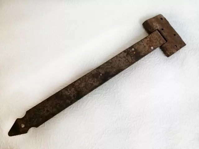 Antique Door Gate Hinge Rusty Metal Old Hardware Rustic Decor Vintage