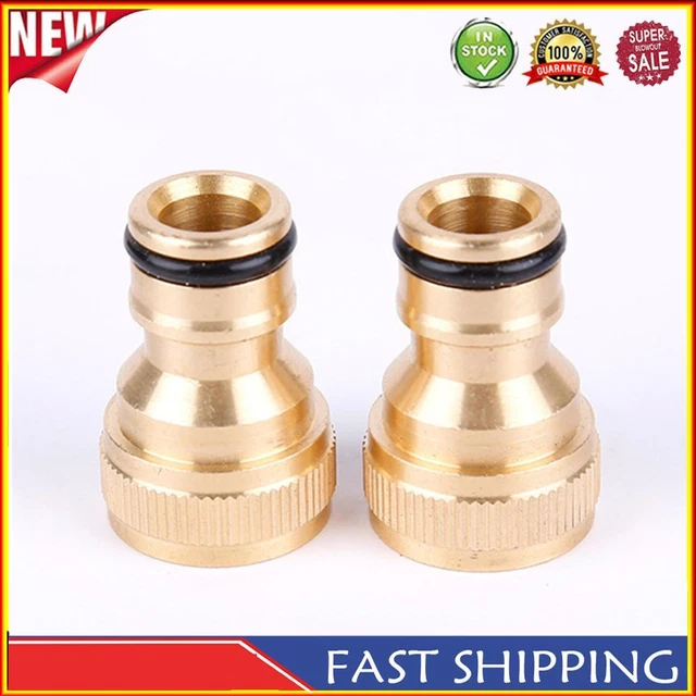 Kitchen Tap Connector Brass Garden Hose Pipe Adaptor for Tap Kitchen Faucet