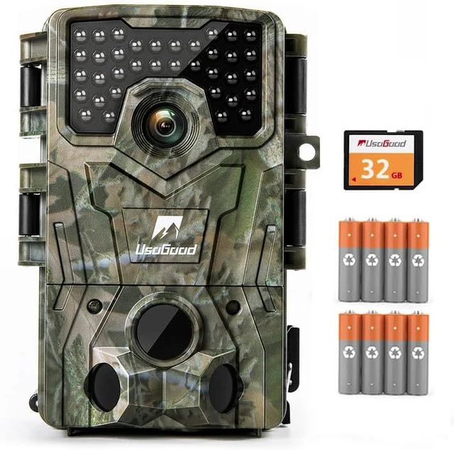 usogood Wildlife Camera 36MP/4k Trail Camera with Night Vision Motion Active