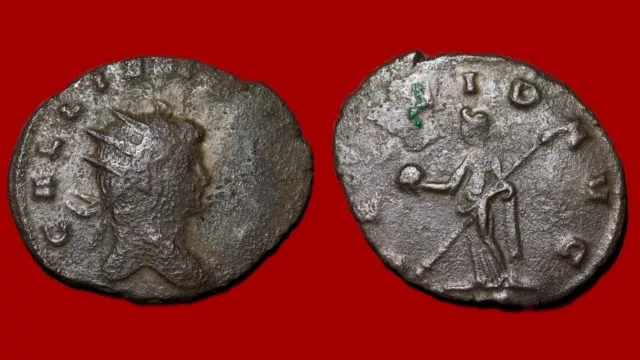 Roman Coin : Gallien – Antoninien, Providentia, Billon, TB+ [13AGA16]