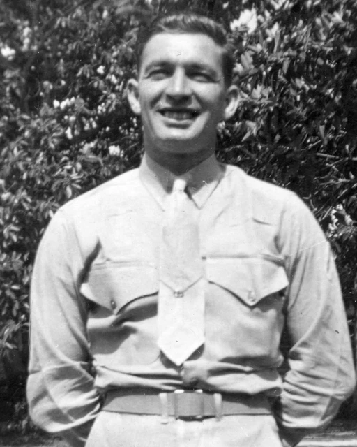 ORIGINAL VINTAGE PHOTO Hawaii Military Men Male Uniform 40's 40s WW2