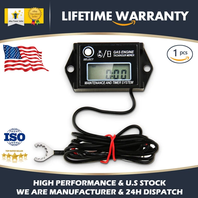 TACHOMETER TACH HOUR Meter Spark Boat Outboard Motor For Yamaha Johnson