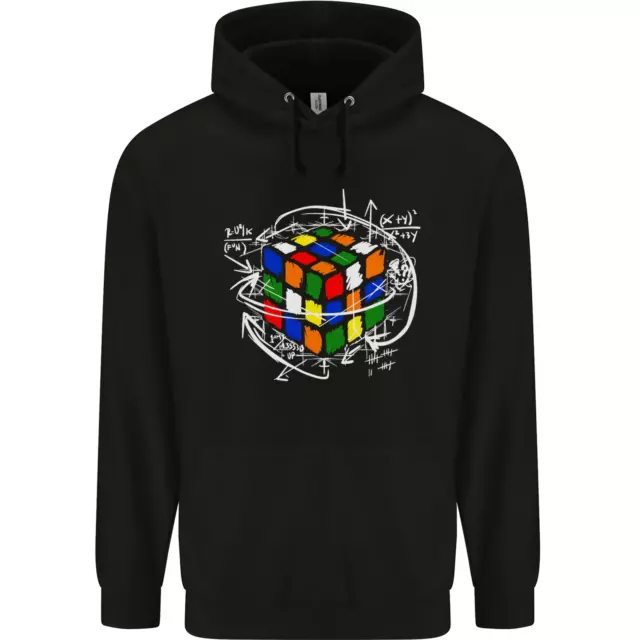 Rubix Cube Equation Funny Puzzle Enigma Childrens Kids Hoodie