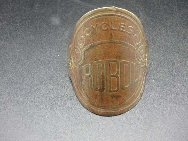 Plaque pour cadre Cycles MERCIER SERVICE DES COURSE ref390bb - Cycles
