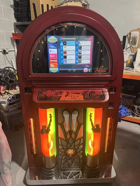 Americana! Classic-Digital Juke Box! A Centre Piece In Any Venue/ Home Bar Etc!! Americana! Classic-Digital Juke Box! A Centre Piece In Any Venue/ Home Bar Etc!!