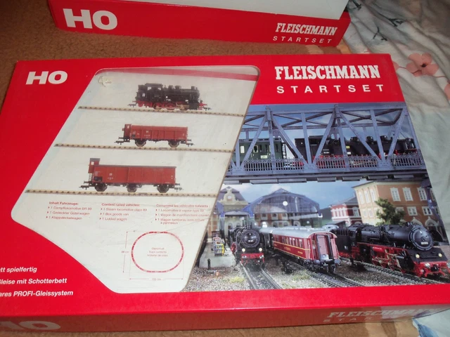 Coffret De Train Fleischmann – Réplique D'un Train Ancien Prussien (Neuf, Édition Limitée)