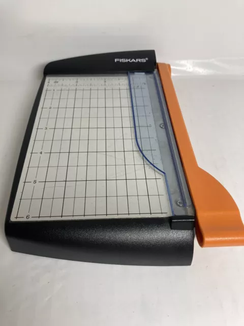 Fiskars SureCut Paper Trimmer 12” Cut Length Portable Swing-Out
