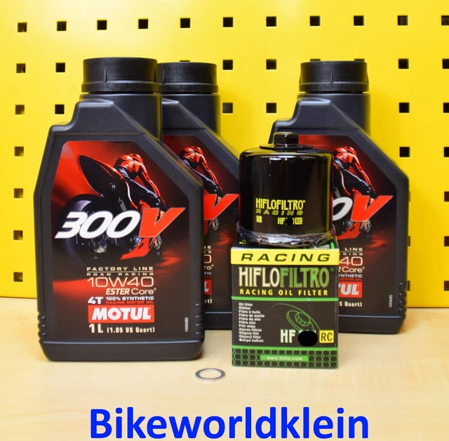 Motul 7100 10W40 Motoröl + Ölfilter Set Für Honda CBR 1000 RR Fireblade