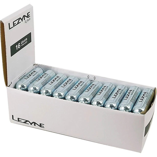 CARTOUCHES CO2 LEZYNE – 16g Box de 250 CARTOUCHES CO2 LEZYNE – 16g Box de 250