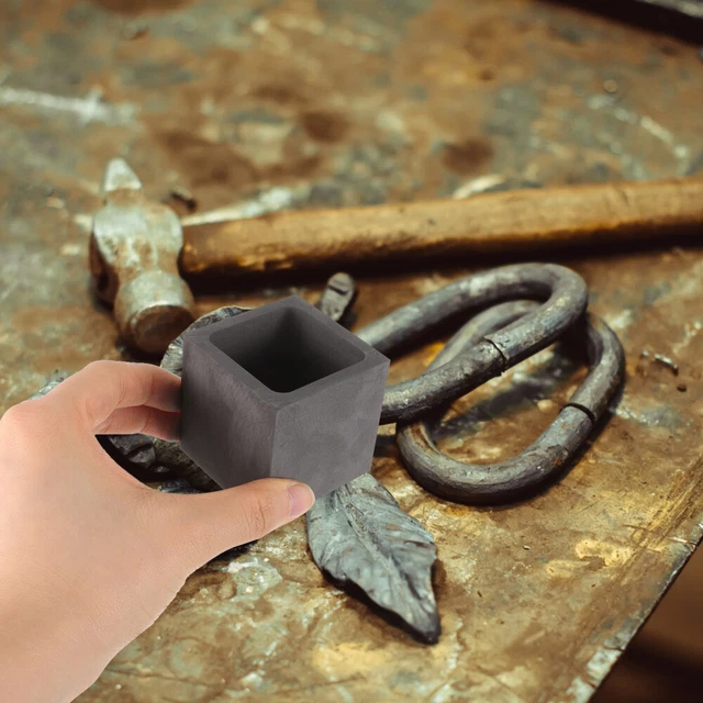 Moule de lingot en graphite Gol Copper argent de fusion de fusion moule de