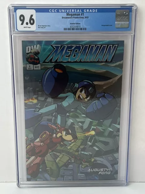 Megaman #1 Holofoil Variant Edition 2003 Dreamwave Comic 1st Appearance CGC 9.6