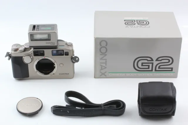 [NEAR MINT in Box w/ TLA200 Flash ] Contax G2 body Film Camera From JAPAN 1765 2