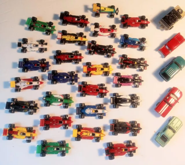 VTG 1990's Micro Machines Lot of 33 includes 26 Indy 500 Race Cars Collectibles