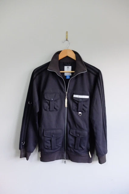 Adidas Originals OBYO KZK TT tracksuit jacket Dark Grey S 2010 tactical Rare