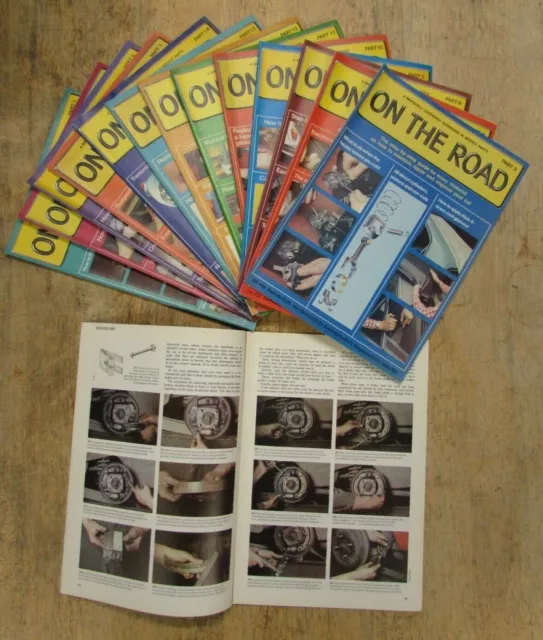 1 - 14 ON THE ROAD MAGAZINES by MARSHALL CAVENDISH ** £3.25 UK POST ** PAPERBACK