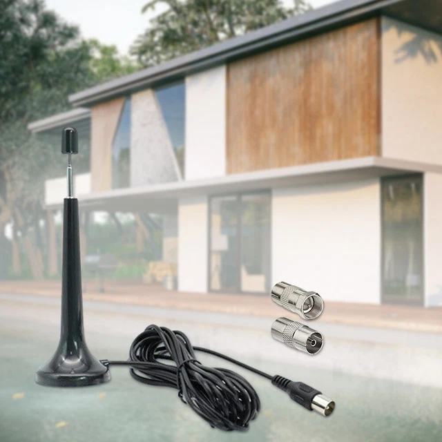 UHF Off Air Antenna Balun Connector Adapter 300 To 75 Ohm Coaxial F Ma Transformer 1 - Foto 4