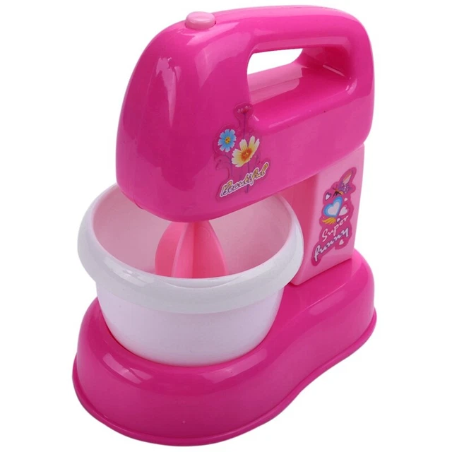 Children Kid Kitchen Electric Cake Chocolate Mixer Blender Pretend Play ToyR3