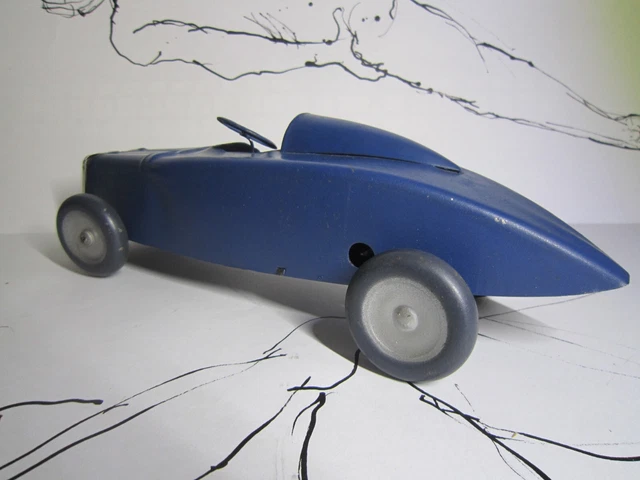 Voiture De Course Jouet Métallique N°2 Paya RBA - Couleur Rouge/orange - Neuve En Boîte (réédition Années 2000)