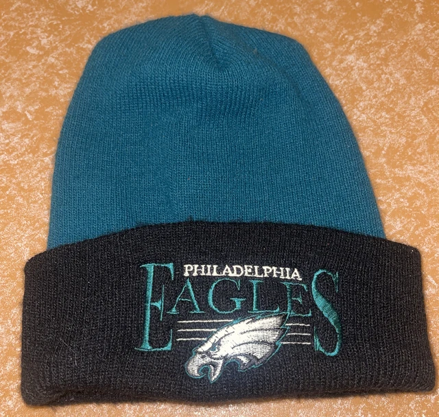 Vintage philadelphia Rossmor Made in USA eagles Acrylic Beanie Winter Cap Hat