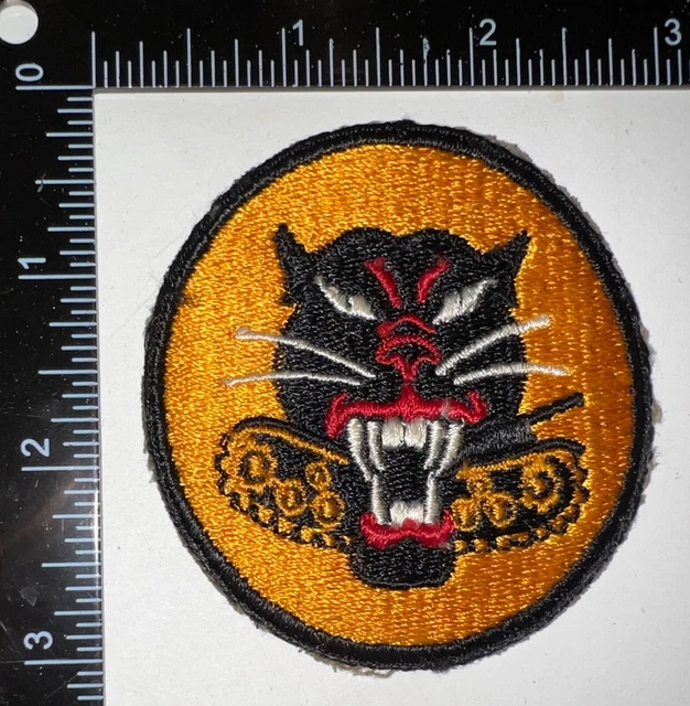 WWII US Army Tank Destroyer 8 Wheel Whiteback Patch WWII US Army Tank Destroyer 8 Wheel Whiteback Patch