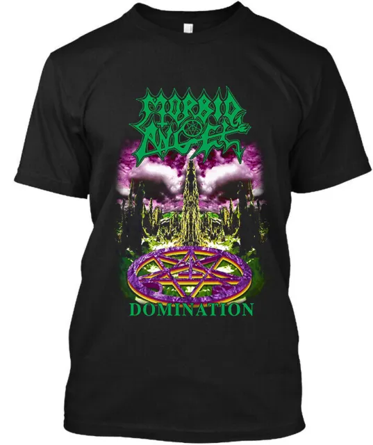 NWT Morbid Angel Domination American Death Metal Band Music T-Shirt Size S-4XL