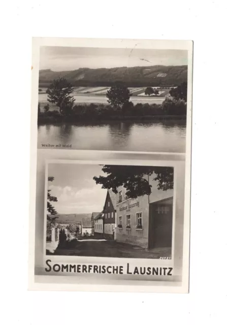 AK Ansichtskarte Sommerfrische Lausnitz - 1938