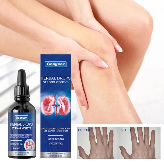15ml Powerful Kidney Support & Uric Acid Cleanse Herbal new Drops K0E7