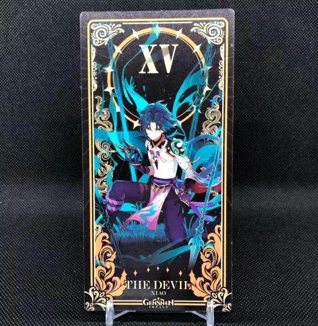 THE DEVIL XIAO Genshin Impact Tarot Card Japan Anime Game Character $14 ...