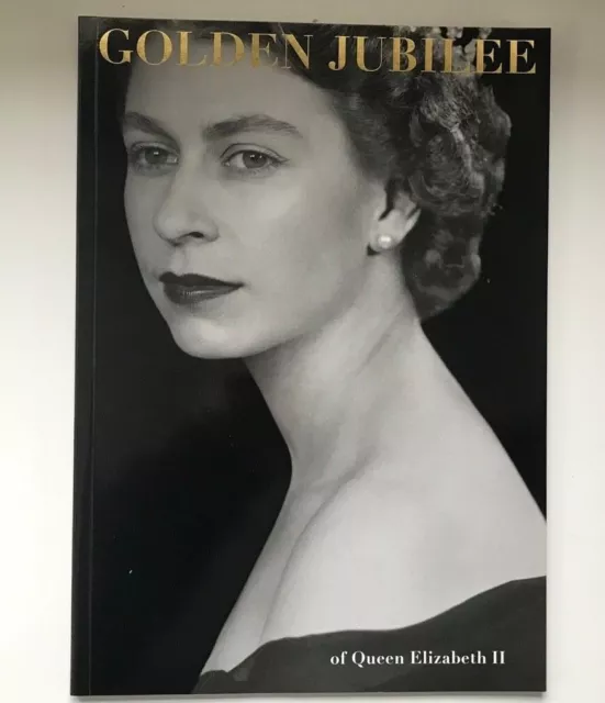 Golden Jubilee De Reine Elizabeth II Livre de Poche Photo Livre Tout Neuf non Lu