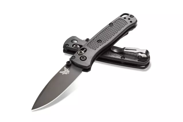 Benchmade Mini Bugout 533BK-2 2.82" CPM-S30V Blade Black Grivory Handle W/Clip