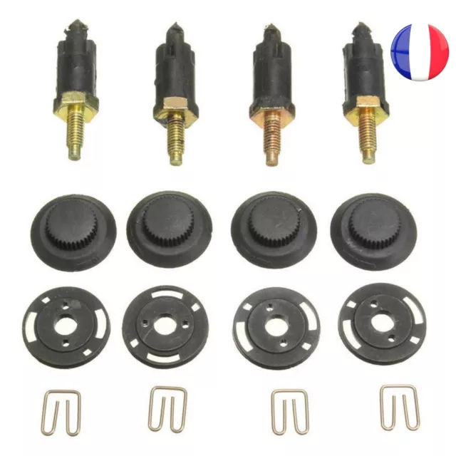 Kit 4 Vis + Clips Cache Moteur HDI Support pour Peugeot 206 207 306 307 806