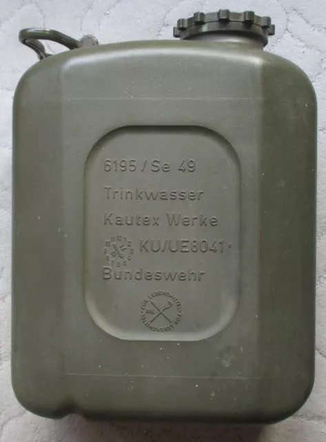 Original Wasserkanister Kanister Trinkwasser Bundeswehrkanister 20 Liter BW