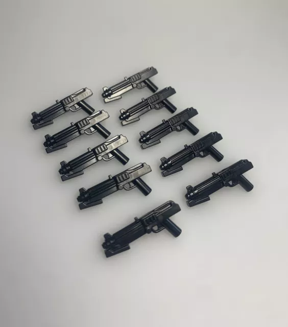 10 X Custom Blaster - (DC-15s) Kompatibel mit Lego Star Wars