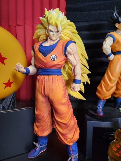 FIGURINE DRAGON BALL Z Goku SSJ3 Kimono 30cm Statue à Collectionner